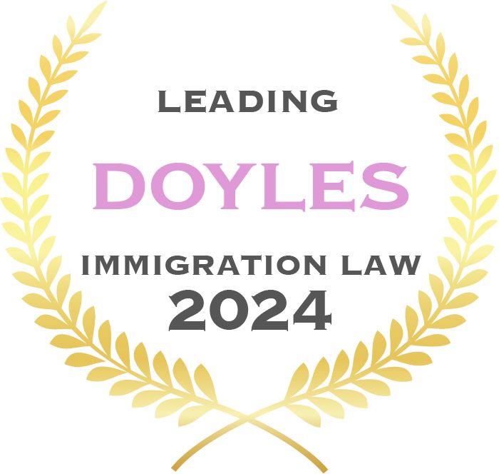 Badge - Doyles Guide - Leading - Immigration Law 2024