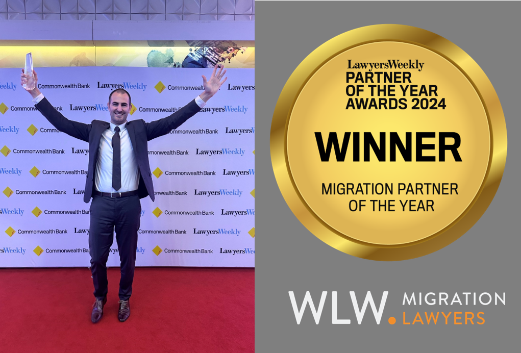 James Wardlaw wins Migration Partner of the Year Award