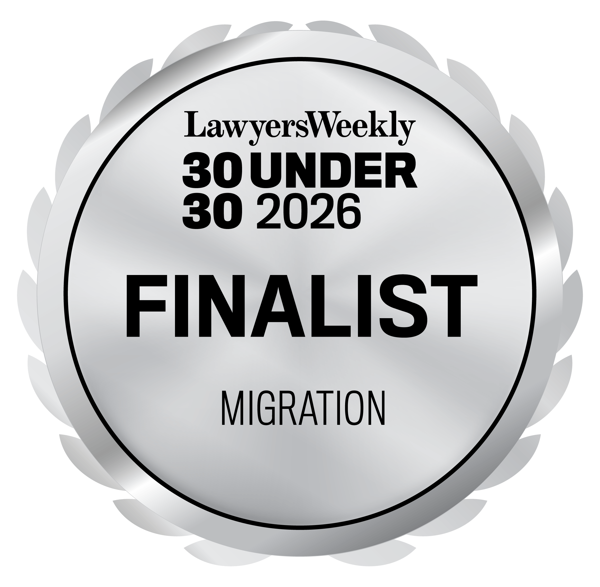 LawyersWeekly - 30 Under 30 Finalist 2026